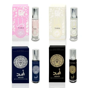 10ml Lattafa Yara Perfume Sample Ard Al Zaafaran Yara Perfume Roller On Women Lattafa Asad For Men Travel Portable Attract Women